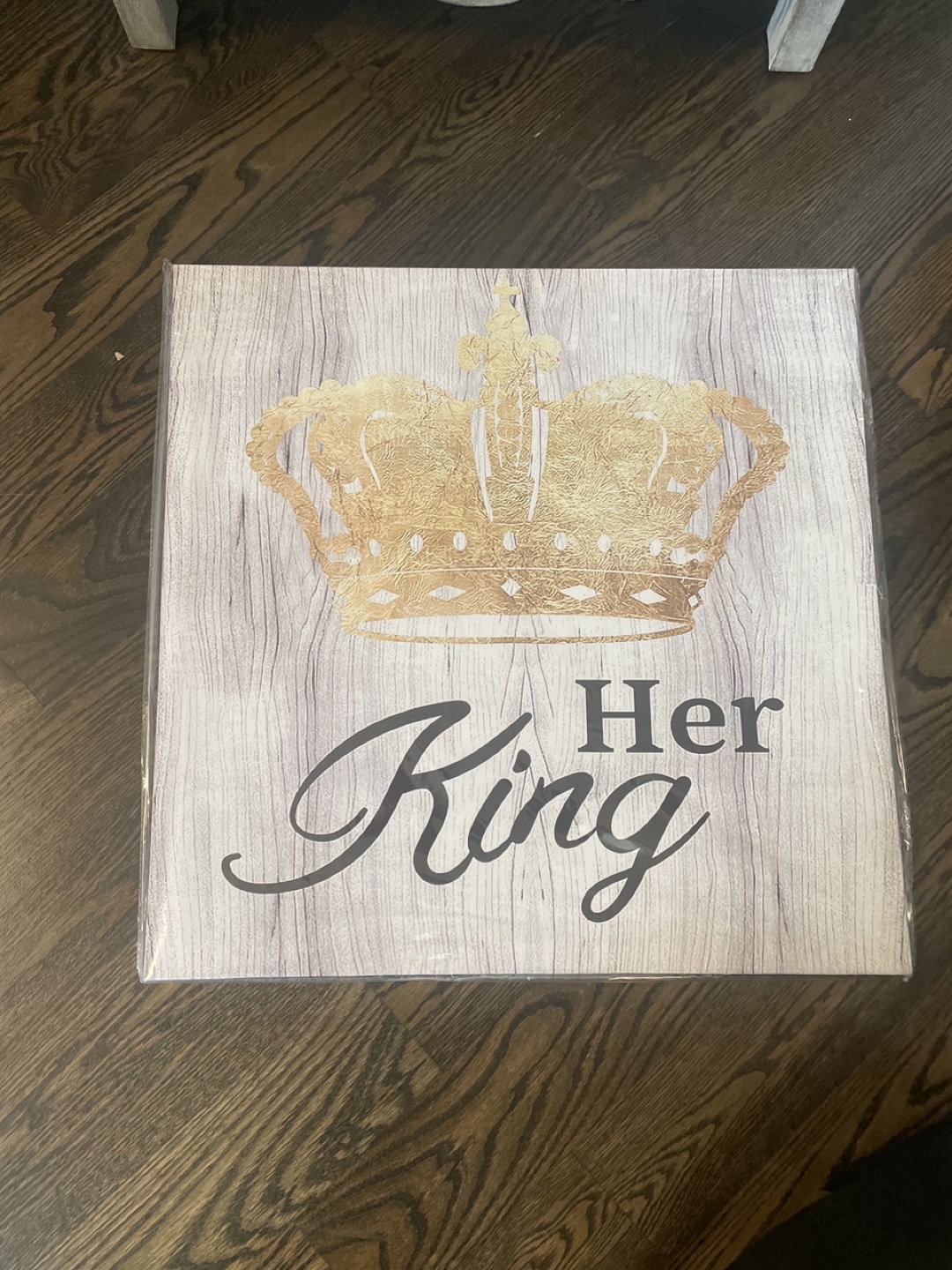 Her King & His Queen Wall Art - New