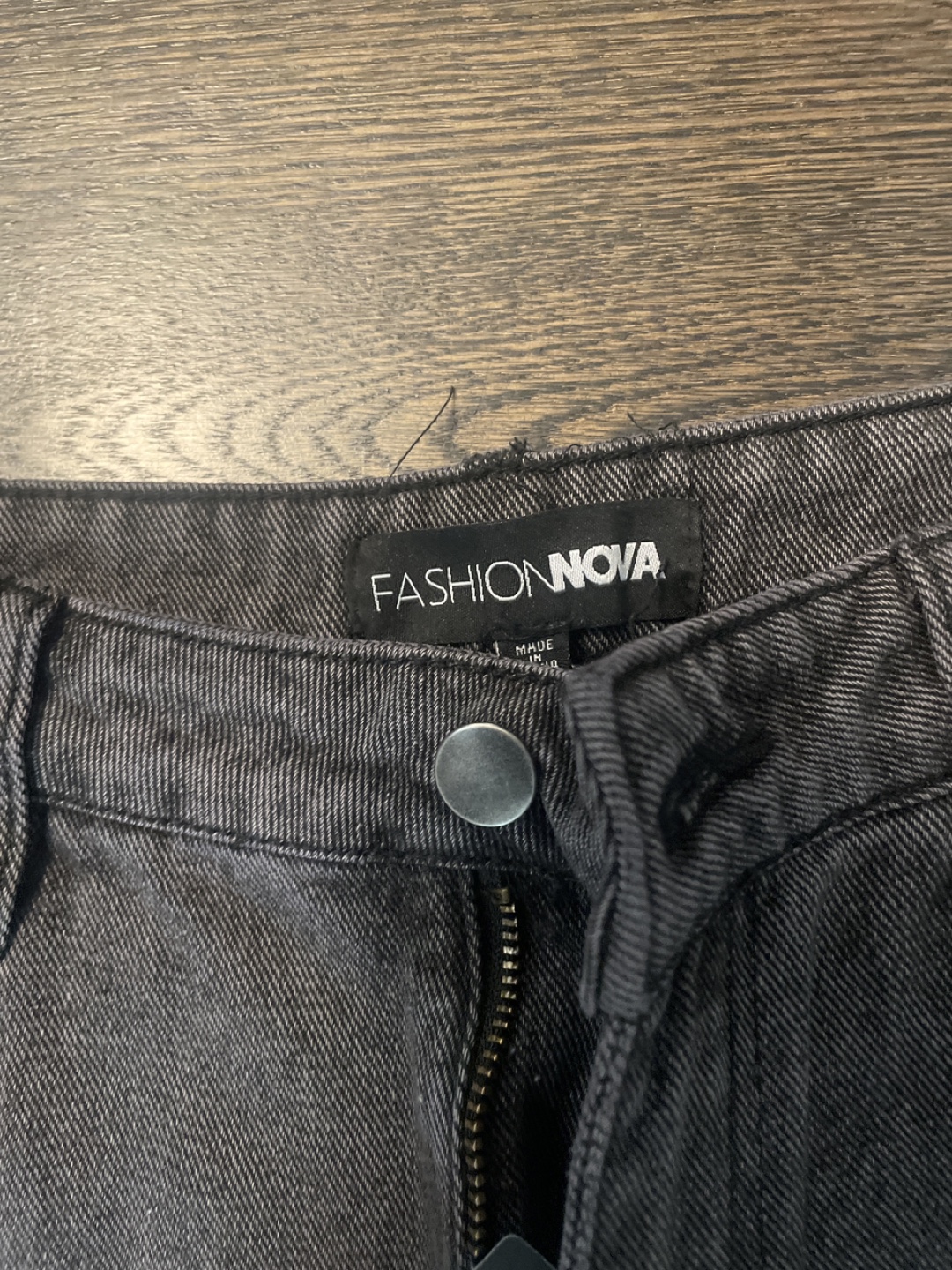 Fashion Nova Denim shorts Size 5 - photo 2