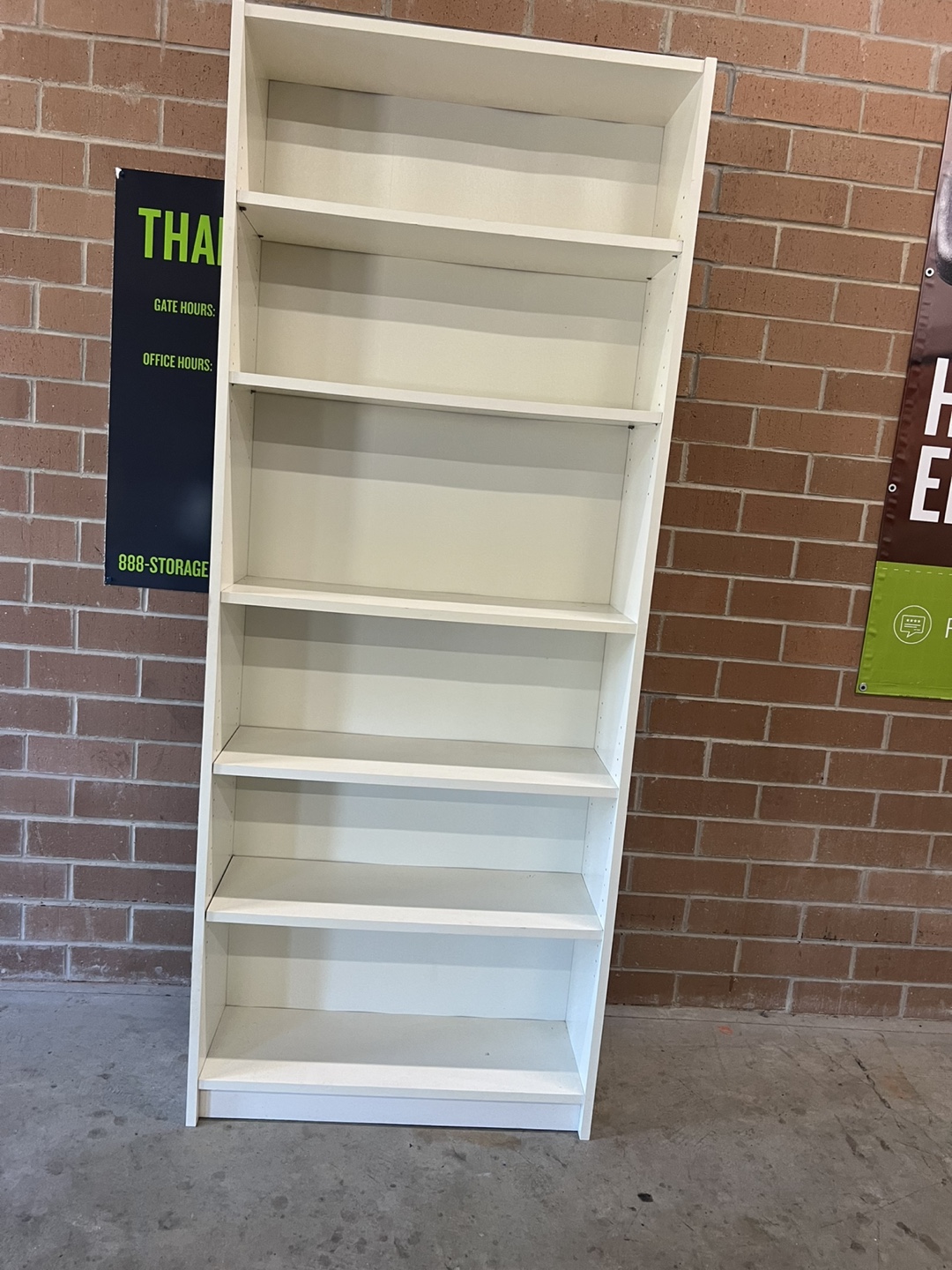 White Bookcase - photo 2