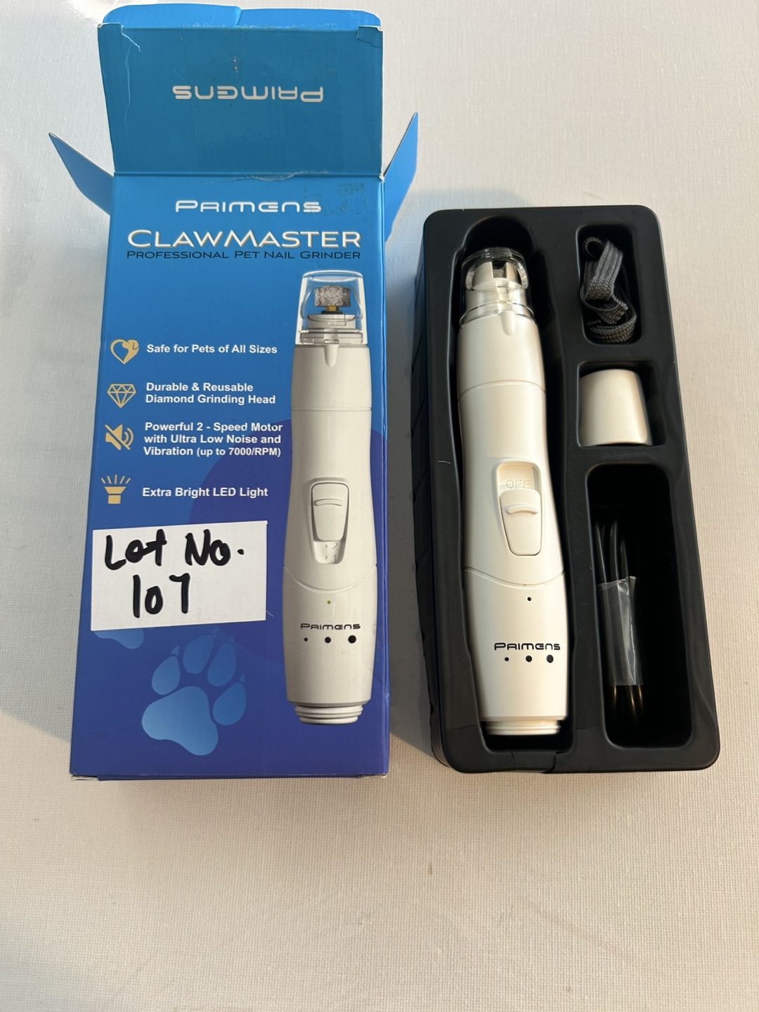 Paimens Clawmaster Pet Nail Grinder - New in Box! - photo 3