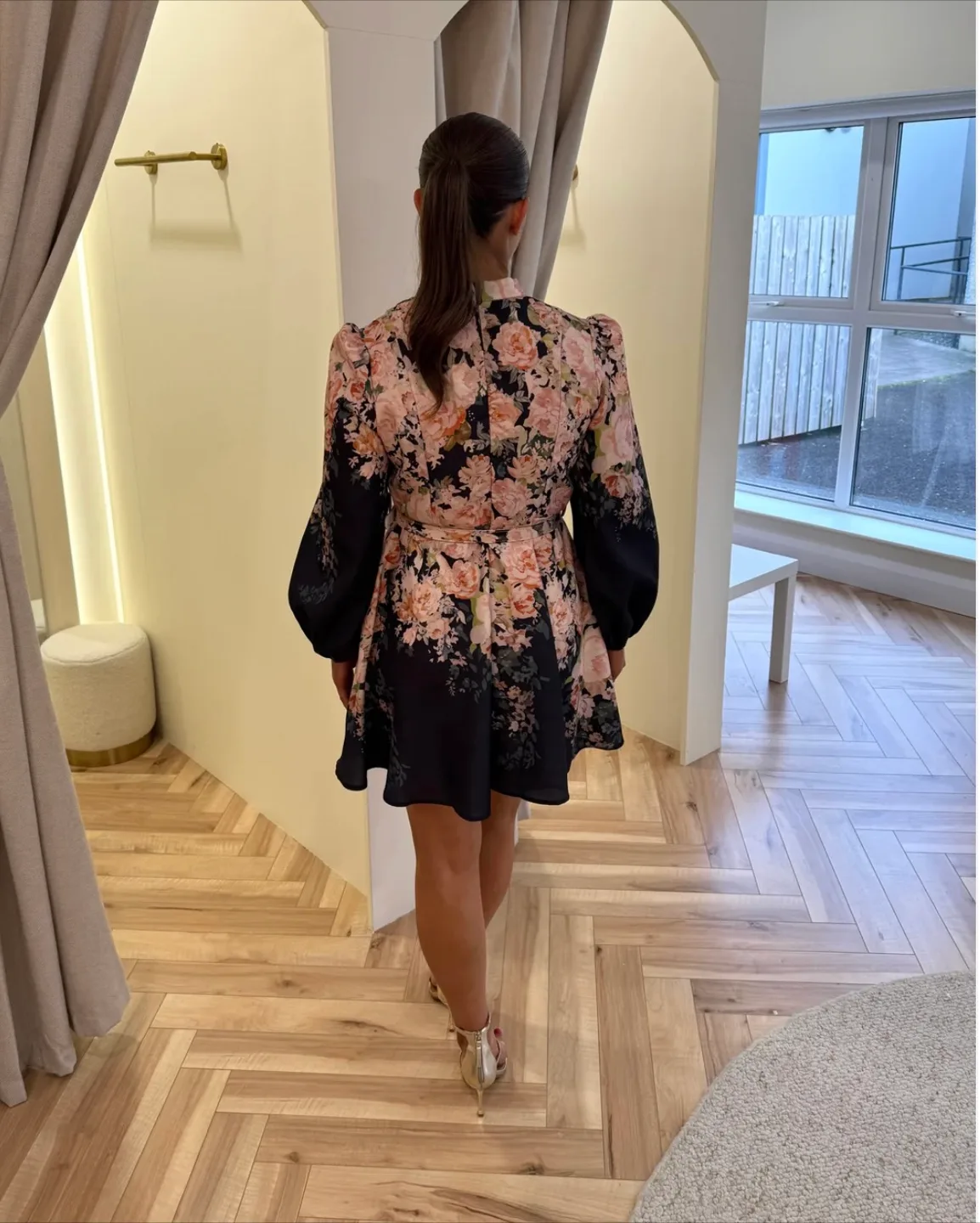 Floral Print Mini Dress small image indicator(2)