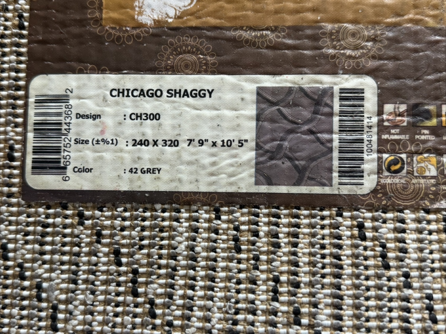 Chicago Shaggy Rug - 7'9" x 10'5" - photo 4