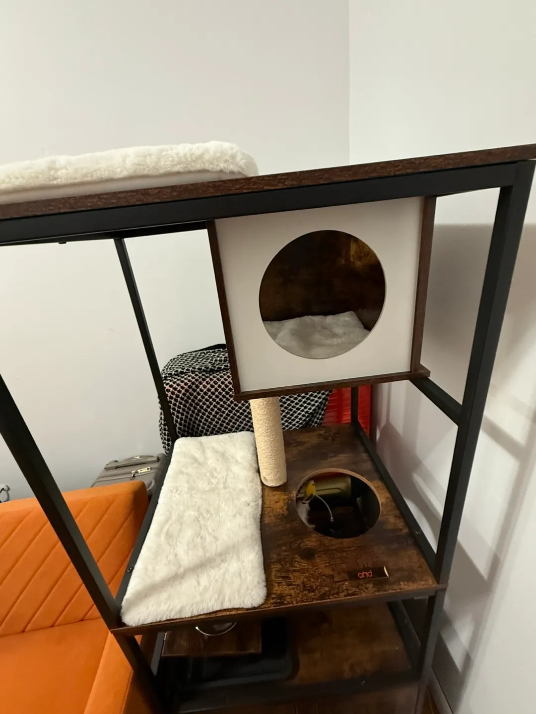 4-Tier Cat Tree with Condo & Feeding Station image indicator(5)