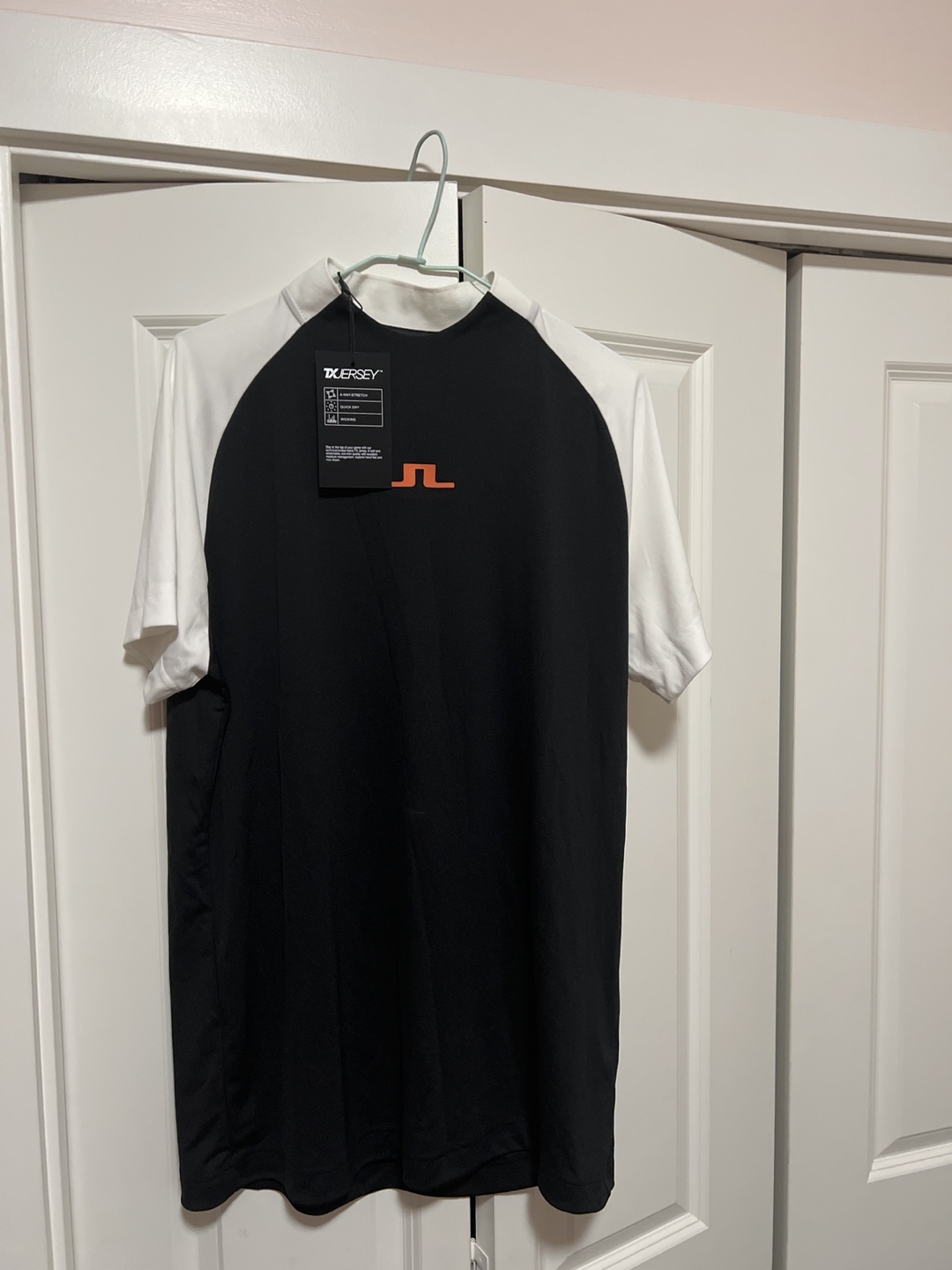 J.Lindeberg TX Jersey - Black & White