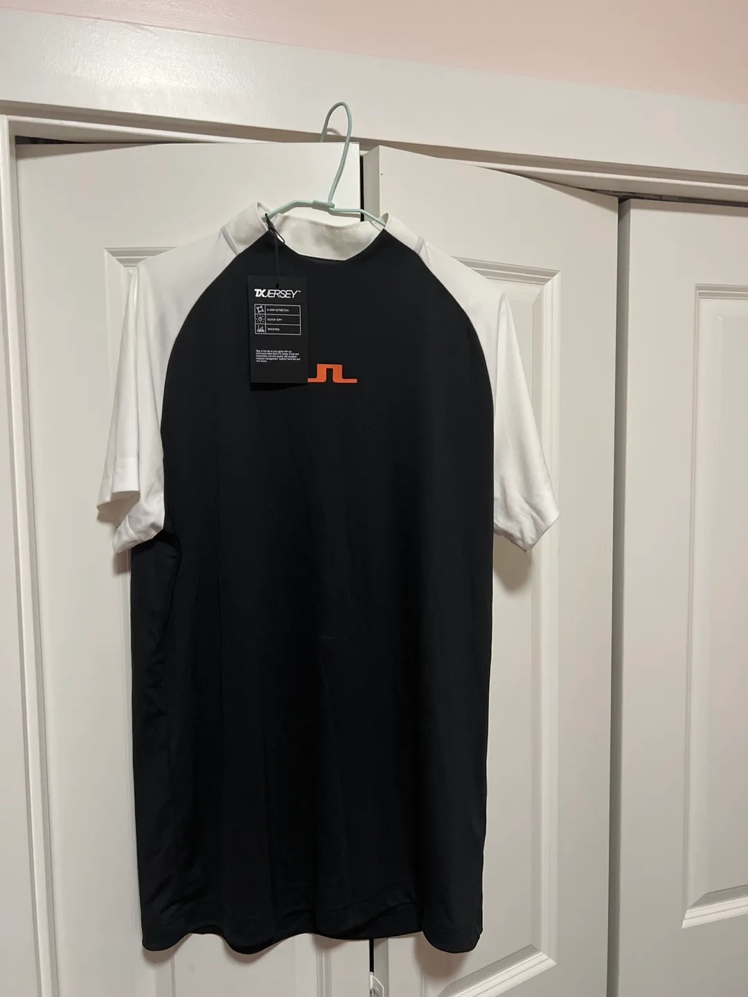 J.Lindeberg TX Jersey - Black & White thumbnail