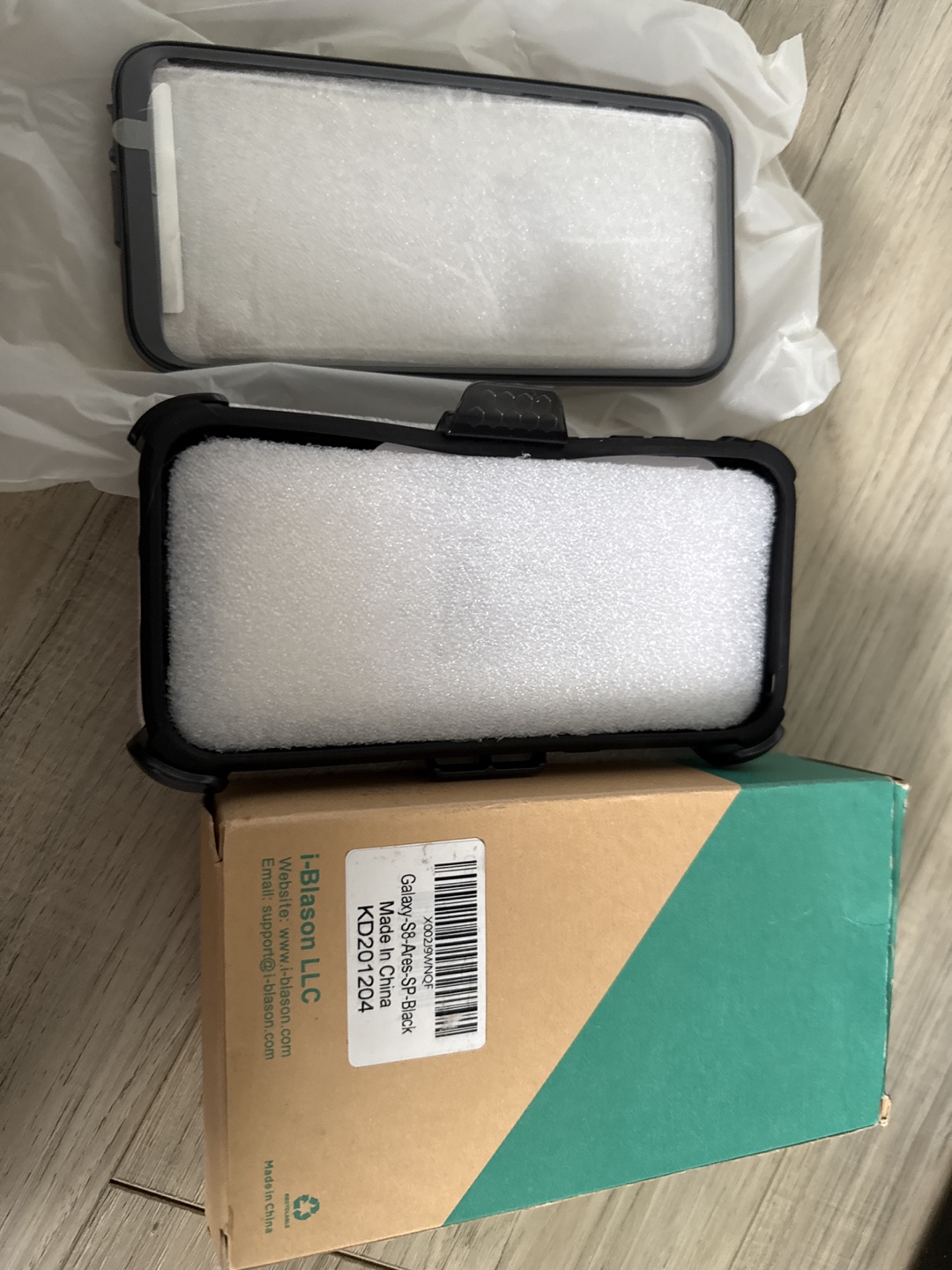 i-Blason Galaxy S8/S8+ SP Black Case
