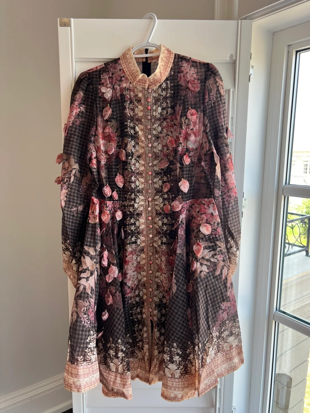 Black and pink  Floral  Dress small image indicator(2)