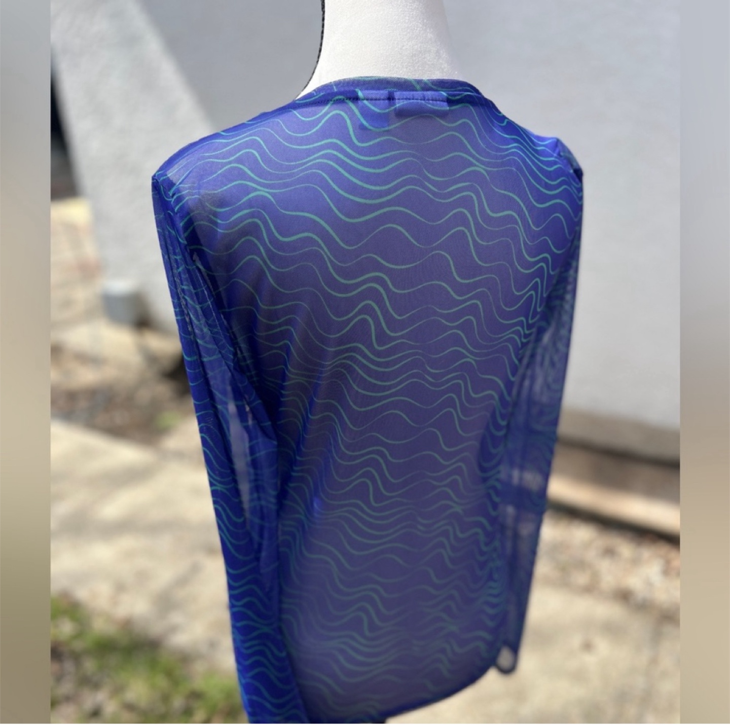 Noisy May Long Sleeve Mesh Top - photo 3