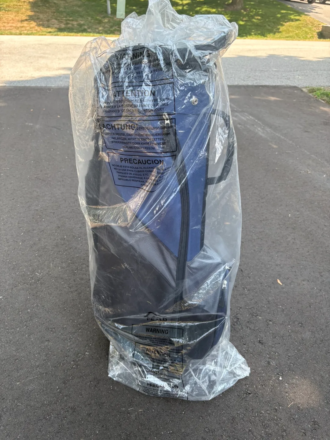 Wilson Golf Bag - Blue & Black image indicator(4)