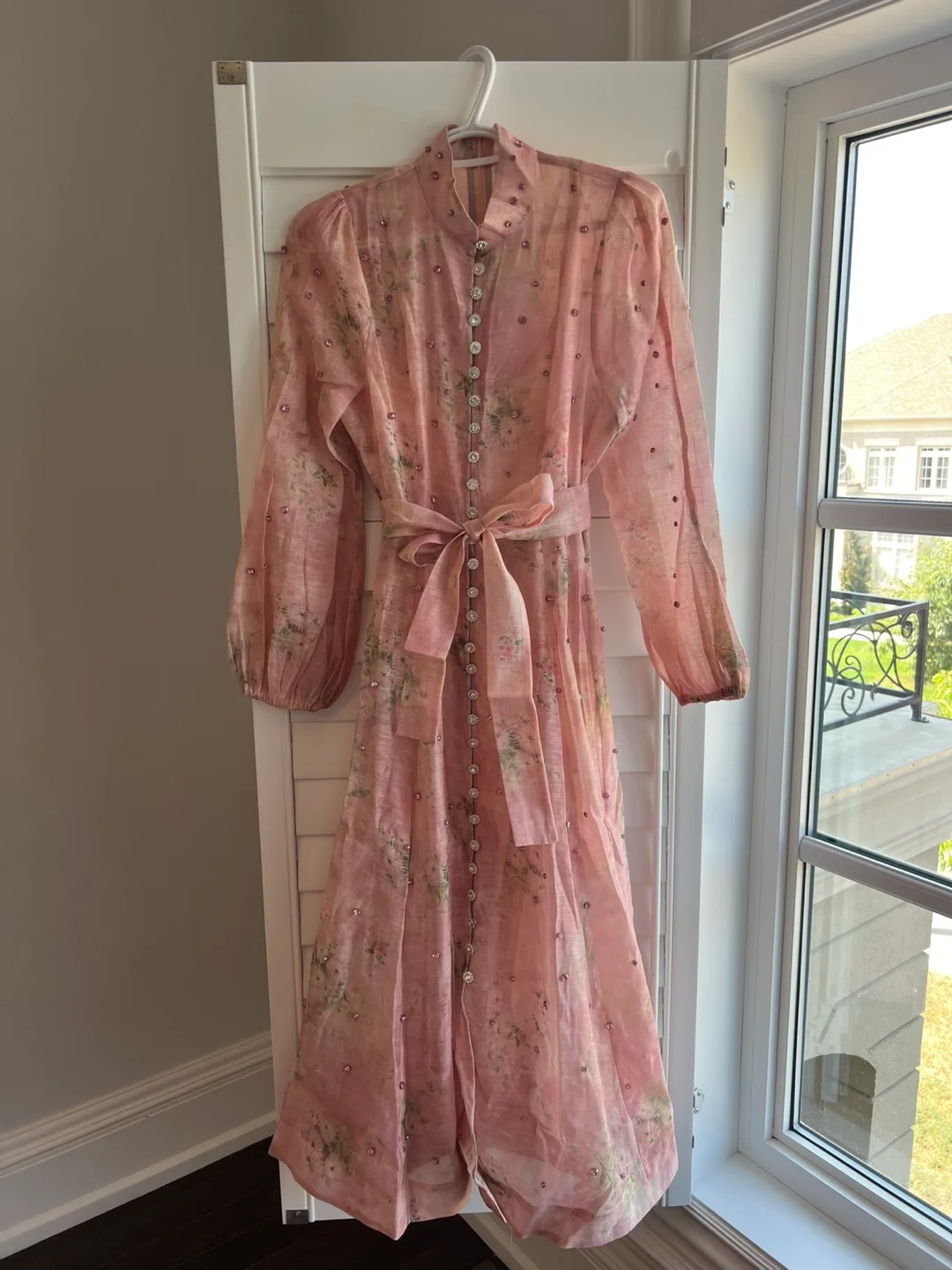 Pink Floral Maxi Dress small image indicator(5)