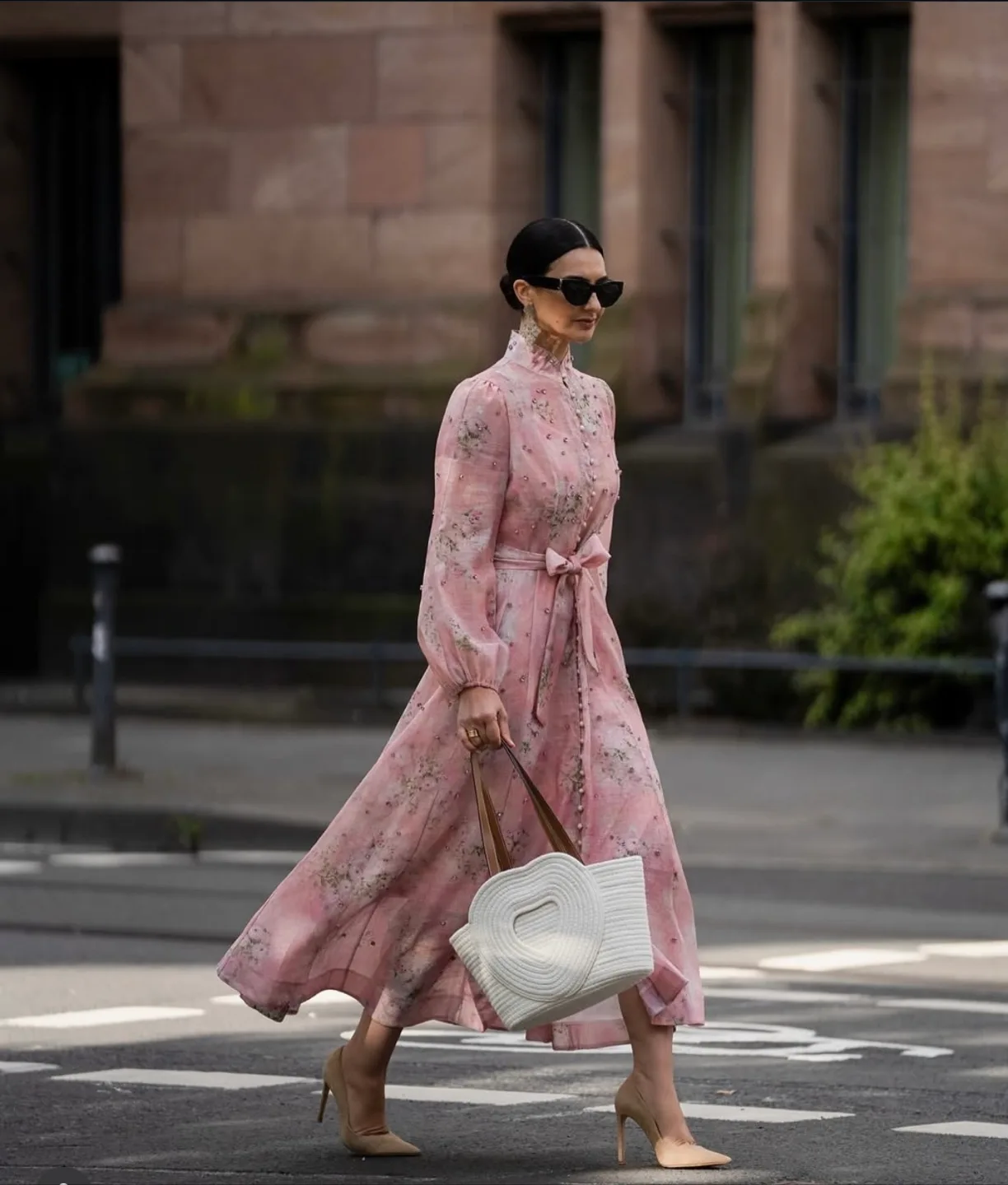 Pink Floral Maxi Dress small image indicator(2)