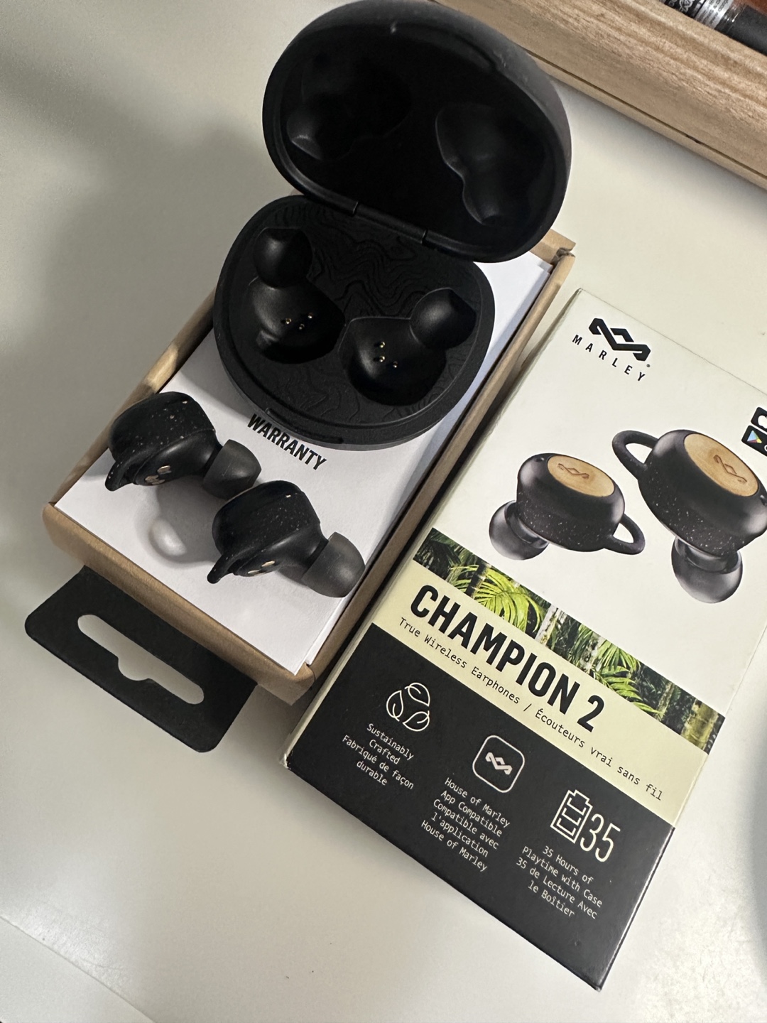 Marley Champion 2 True Wireless Earphones