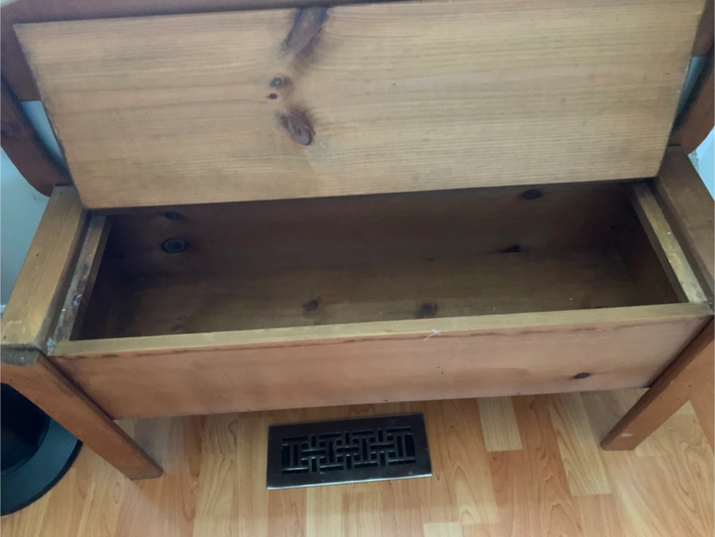 Wooden Storage Bench - photo 3