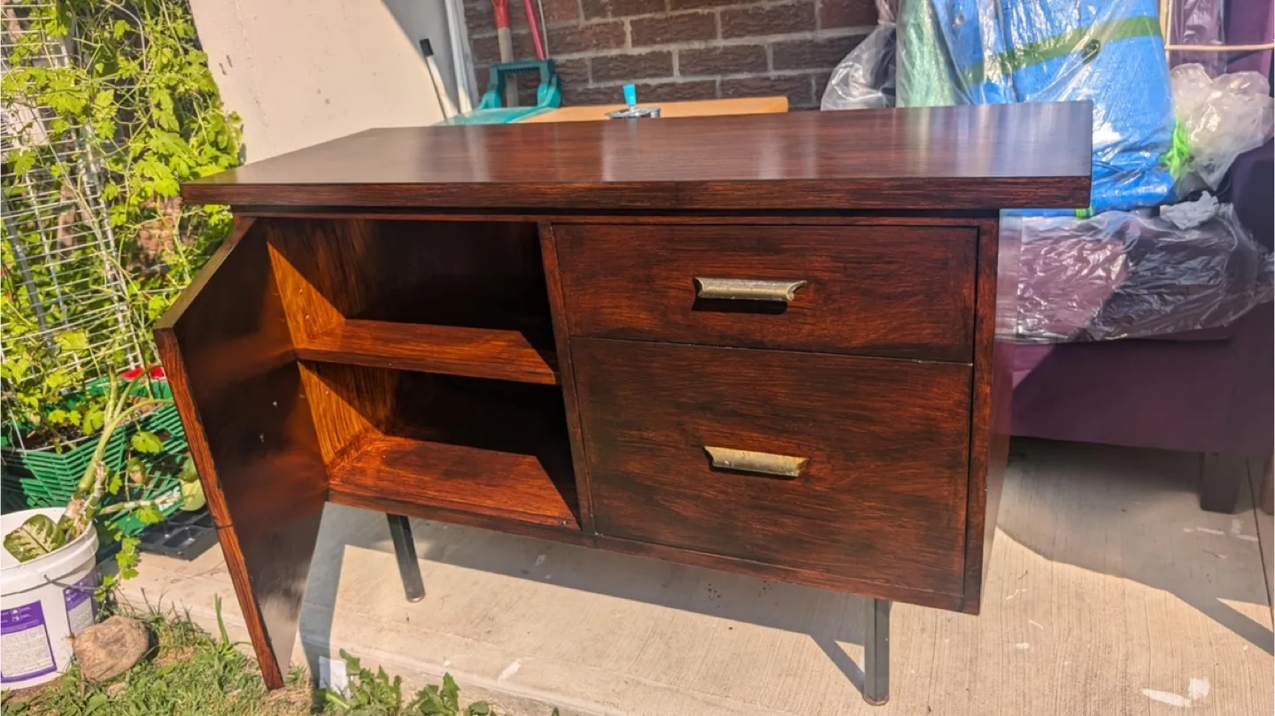 Brown Wooden Cabinet image indicator(2)