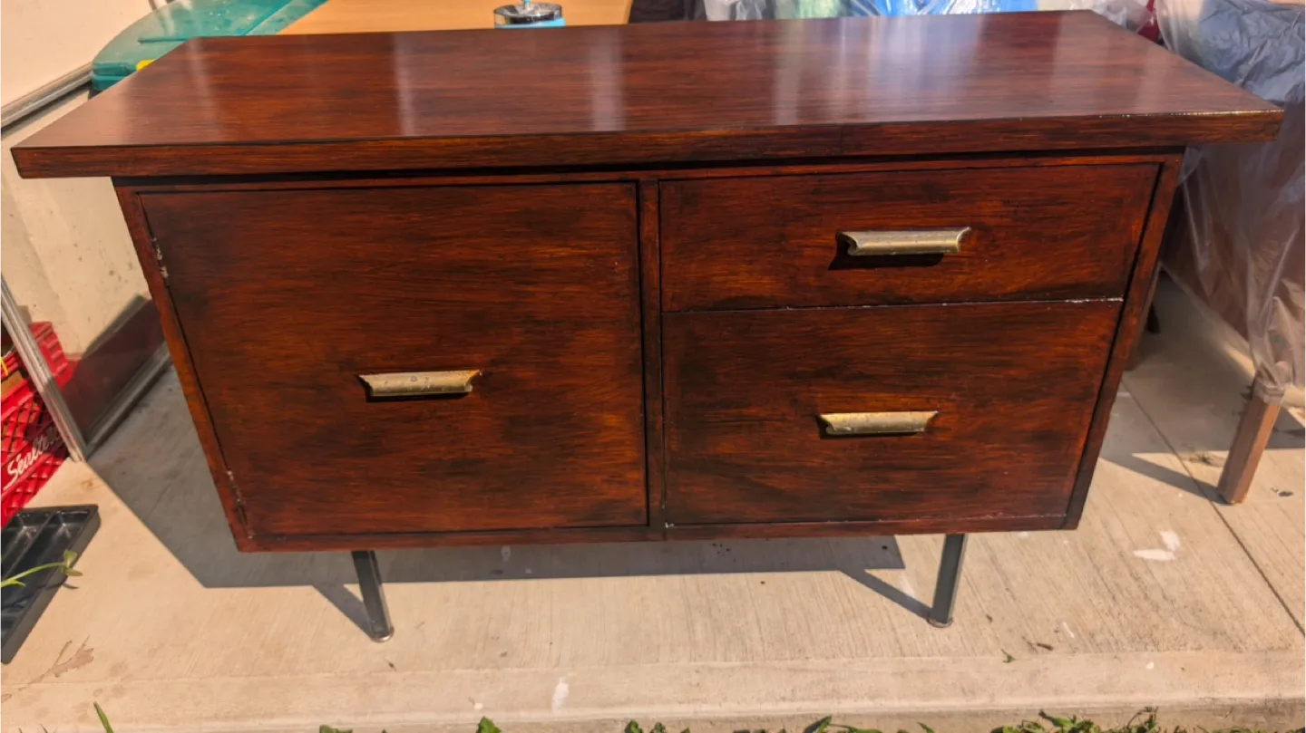 Brown Wooden Cabinet