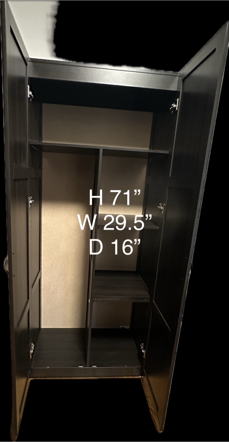 Sauder Brown Wardrobe Closet - 71" H x 29.5" W - photo 3