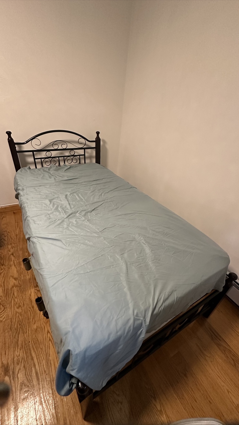 Metal Twin Size Bed Frame Only