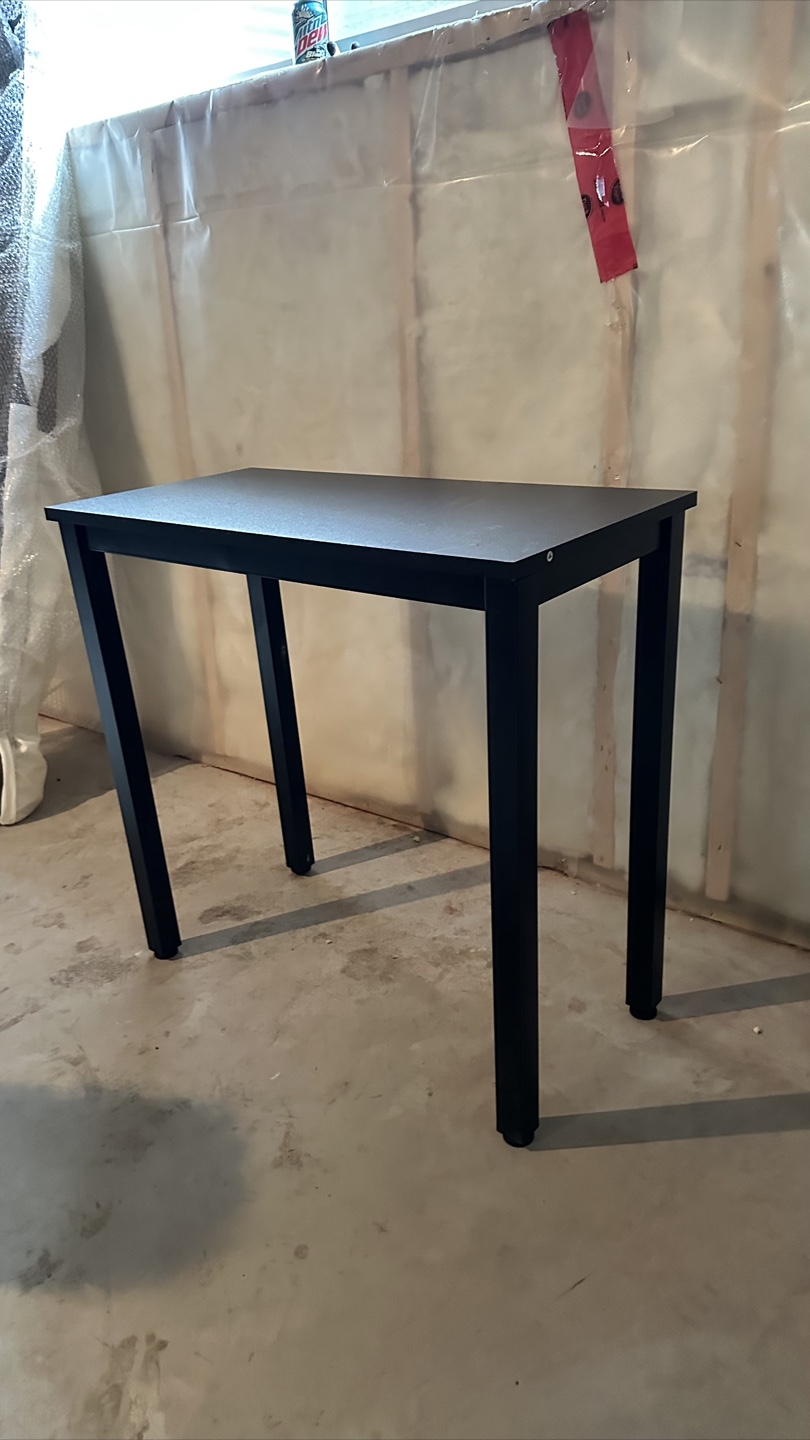 Black Table console