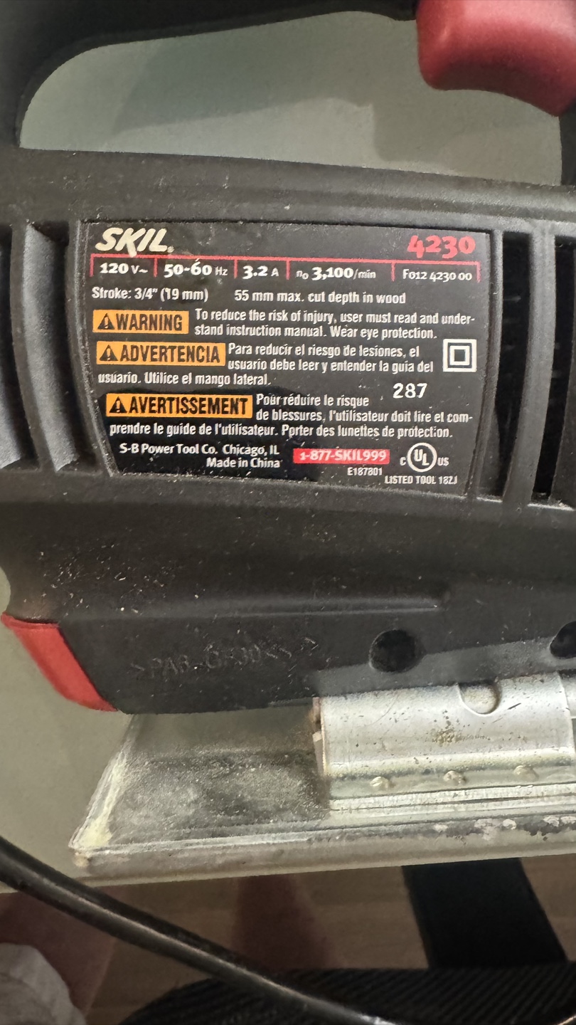 Skil 4230 Jigsaw - 3.2 Amp