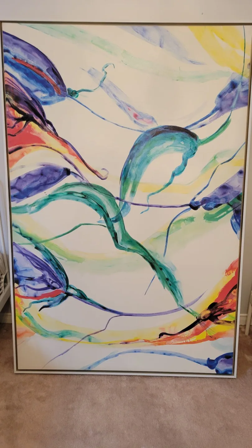 Framed Abstract Painting image indicator(2)