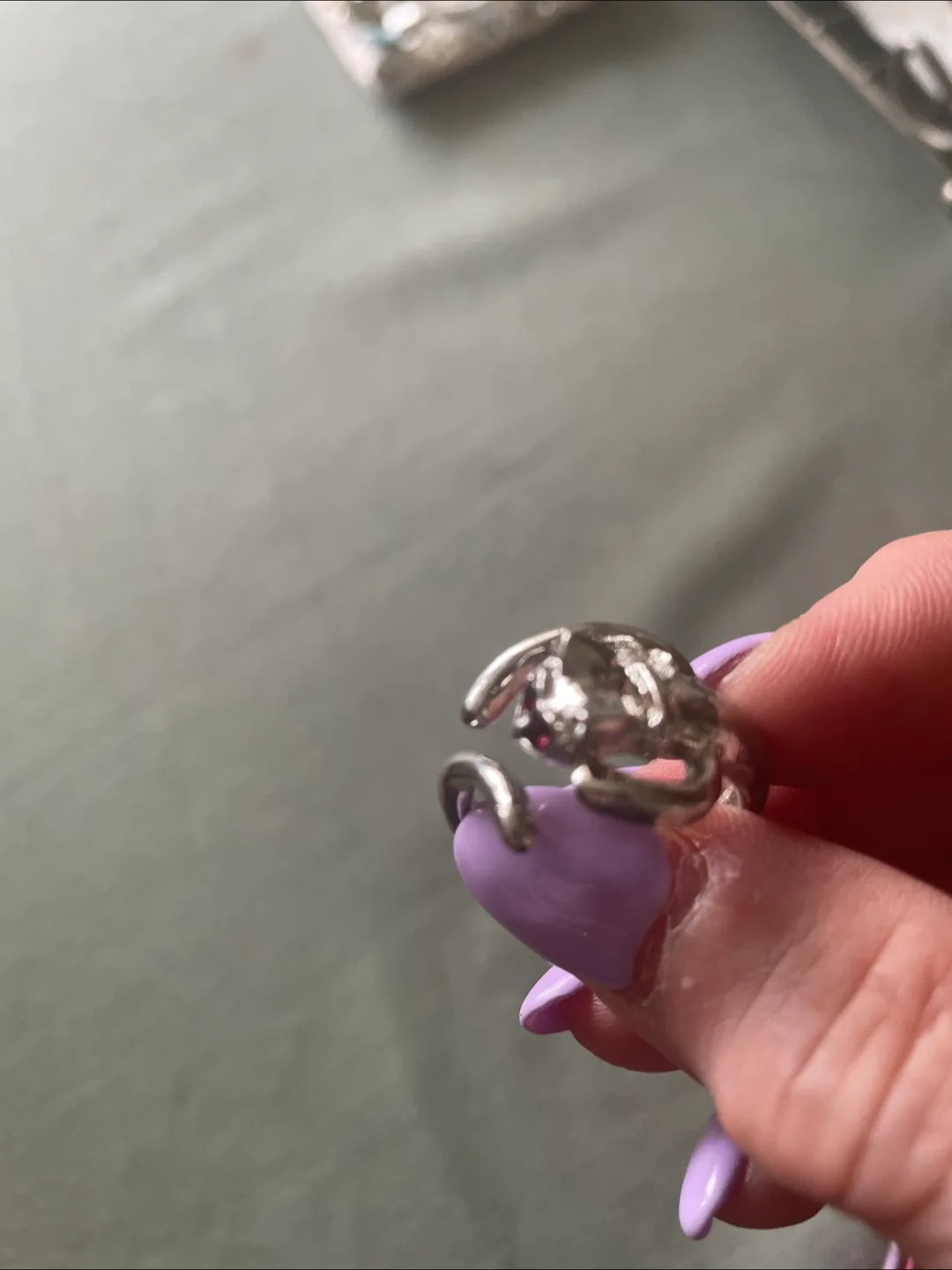 Silver Cat Ring image indicator(2)