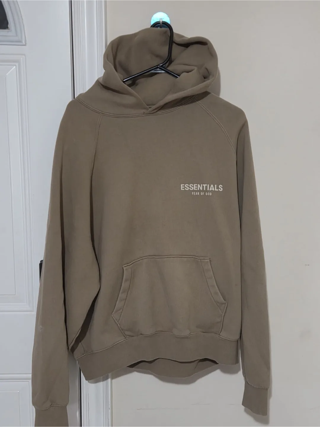 Essentials Fear of God Hoodie, Taupe thumbnail
