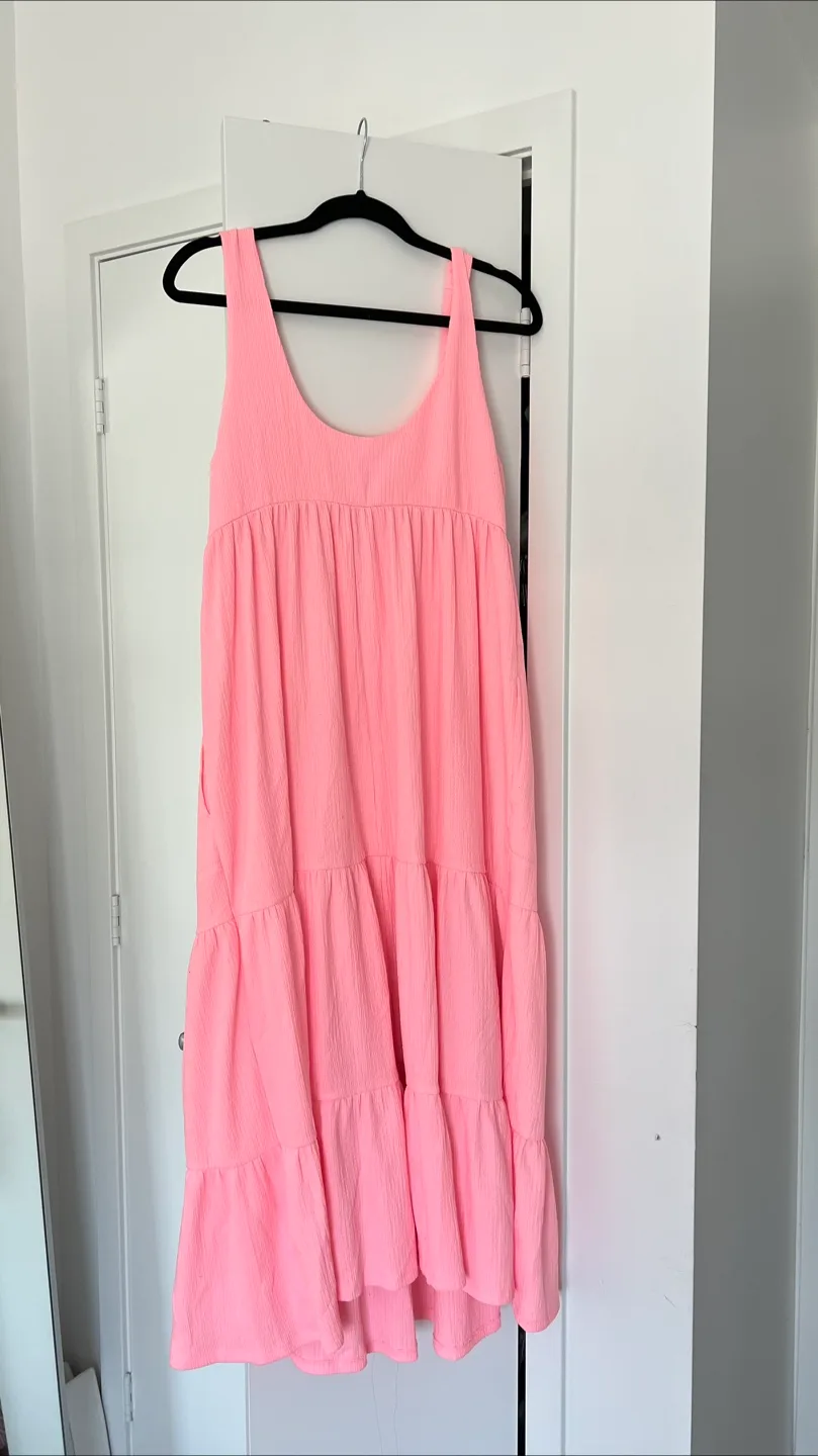 Free People Beach Pink Maxi Dress - size medium image indicator(2)