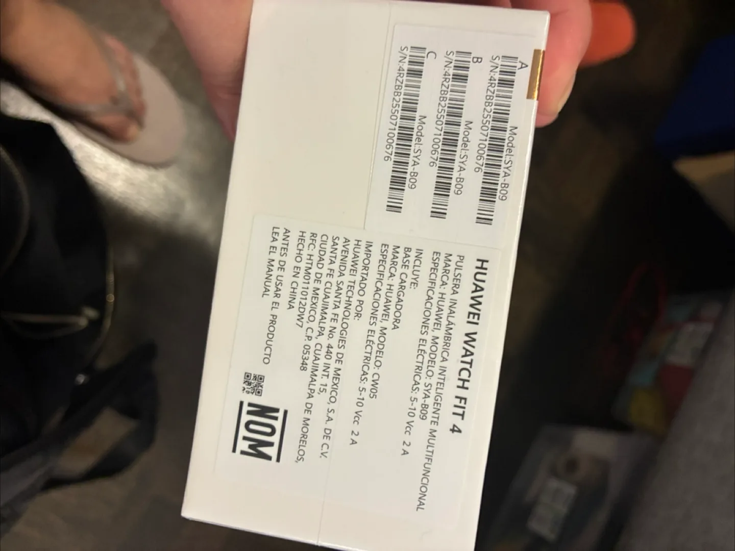 Huawei Watch Fit 4 - Black, New in Box image indicator(3)