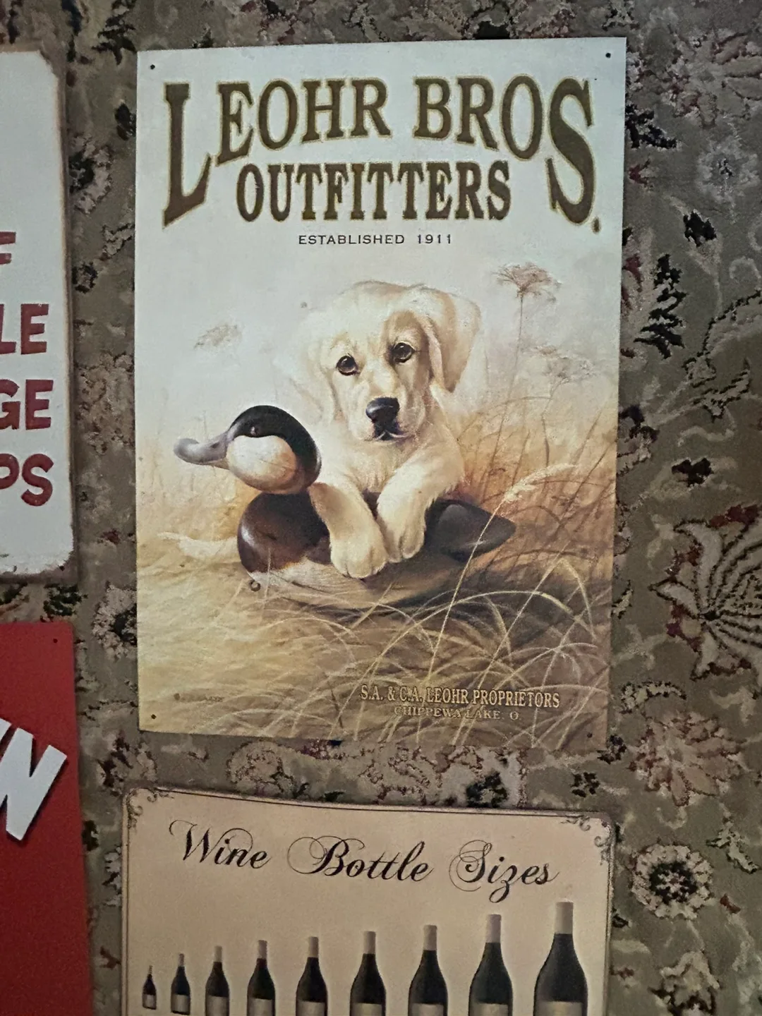 Vintage Style Metal Signs - Coca Cola, Royal Crown, Wine image indicator(6)