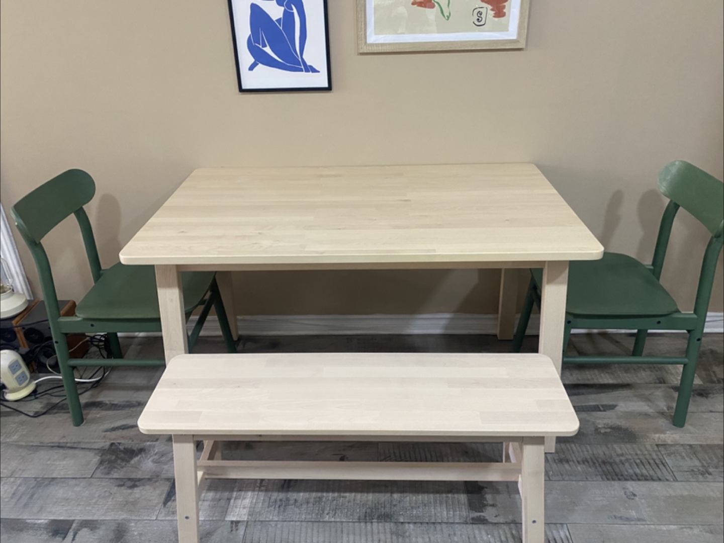 IKEA NORRÅKER Table & Bench