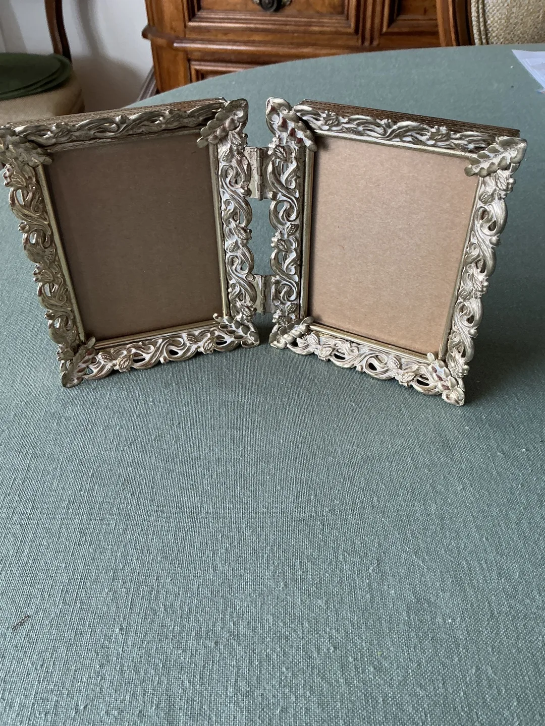 Vintage Style Double Photo Frame thumbnail