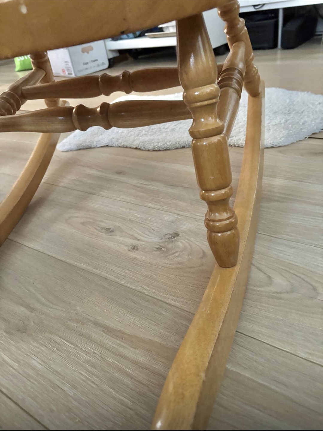 Extra large Rocking Chair, Solid Wood - photo 5