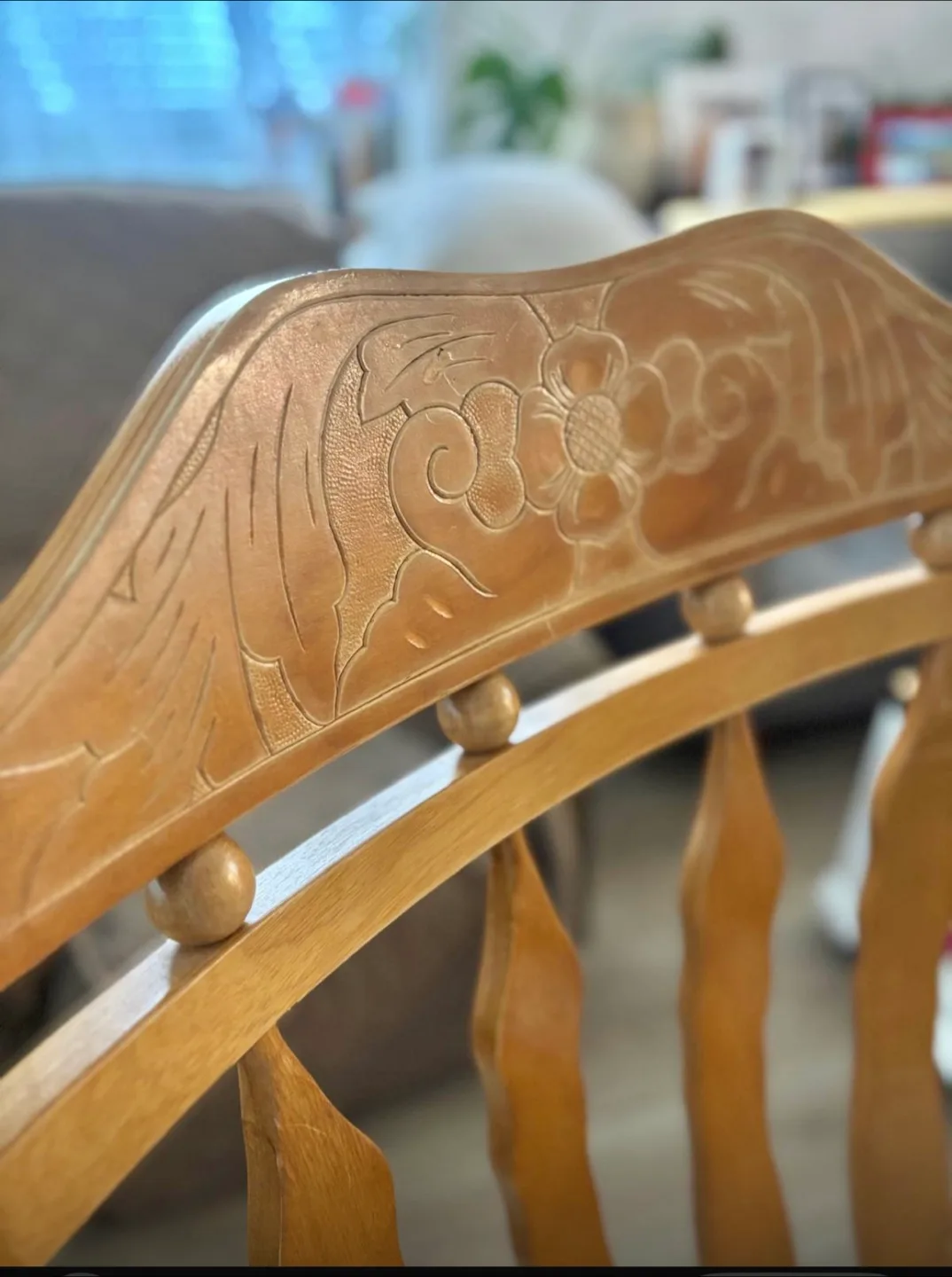 Extra large Rocking Chair, Solid Wood image indicator(4)