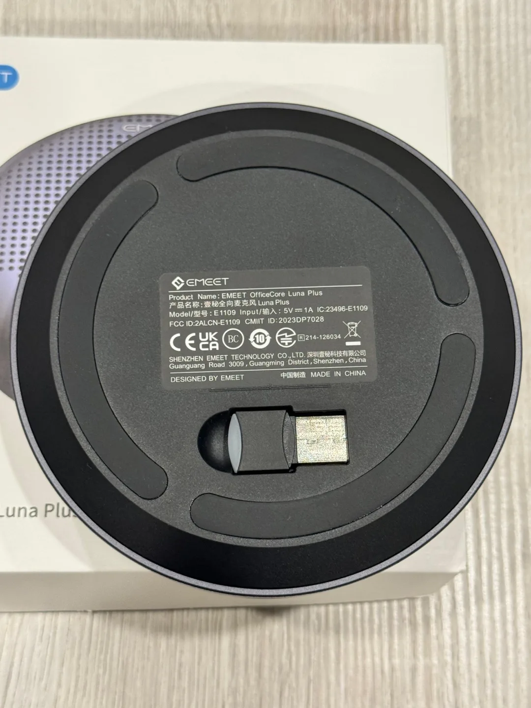 eMeet OfficeCore Luna Plus Wireless Speakerphone - New! image indicator(5)