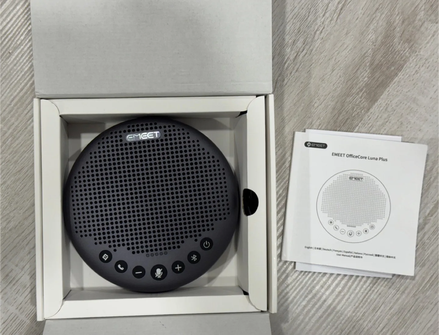 eMeet OfficeCore Luna Plus Wireless Speakerphone - New! image indicator(6)