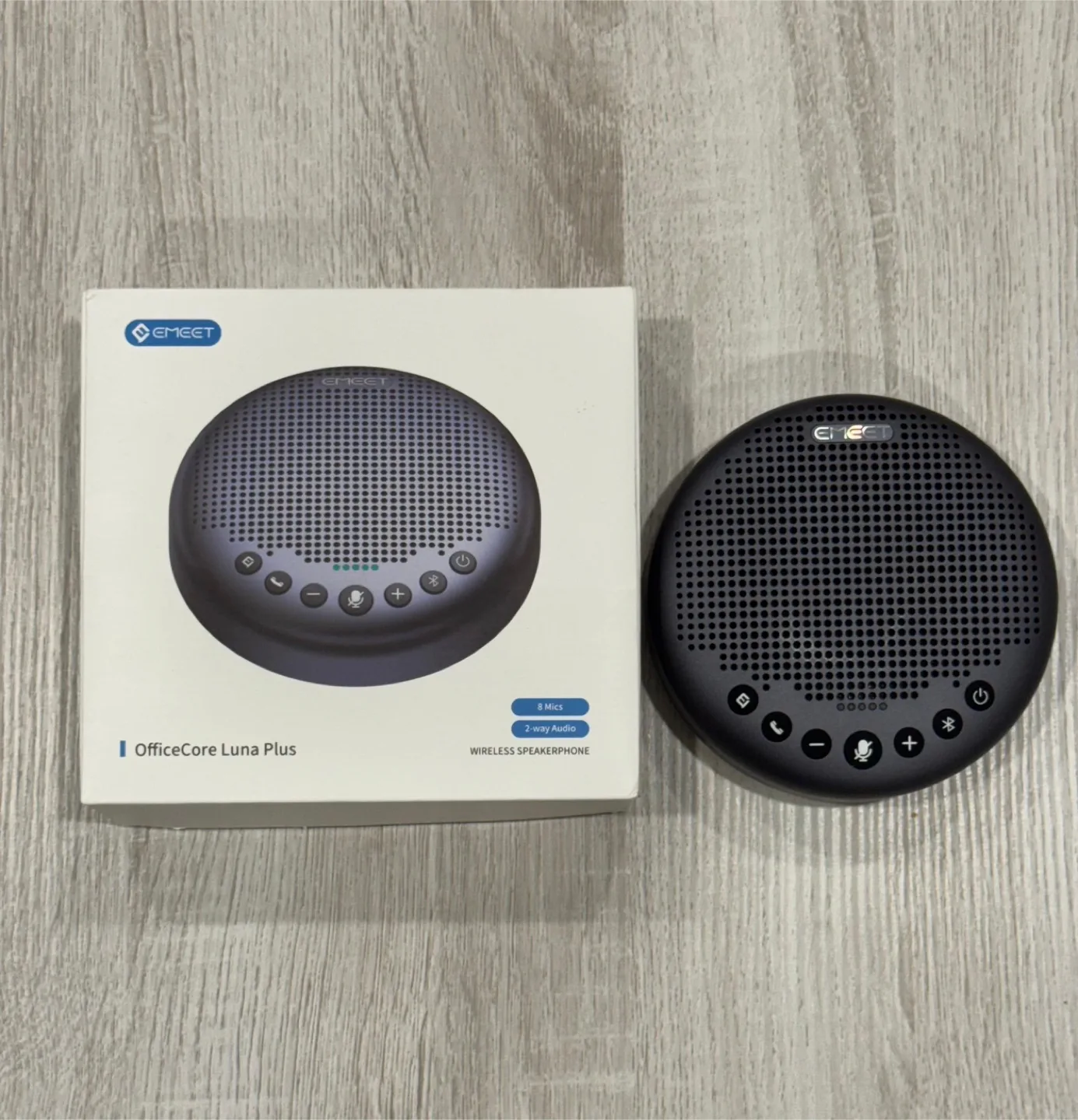 eMeet OfficeCore Luna Plus Wireless Speakerphone - New! image indicator(2)