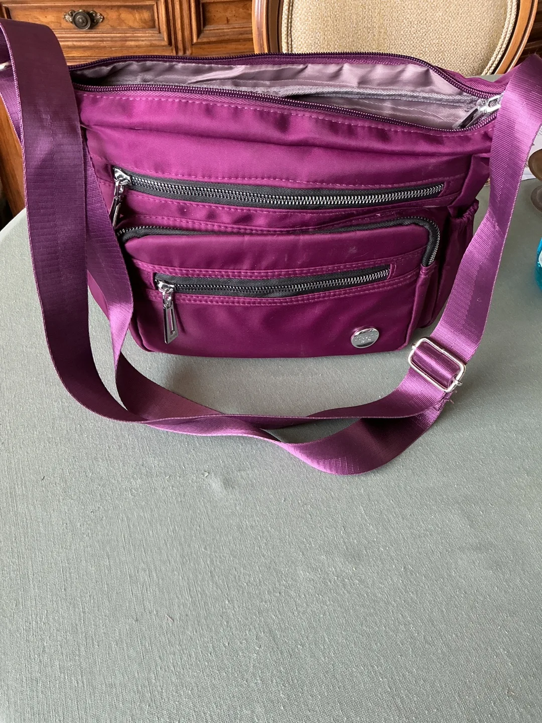 Purple Crossbody Bag