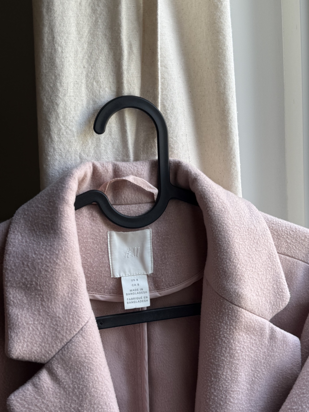 H&M Pink Coat - Size US 8 - photo 2