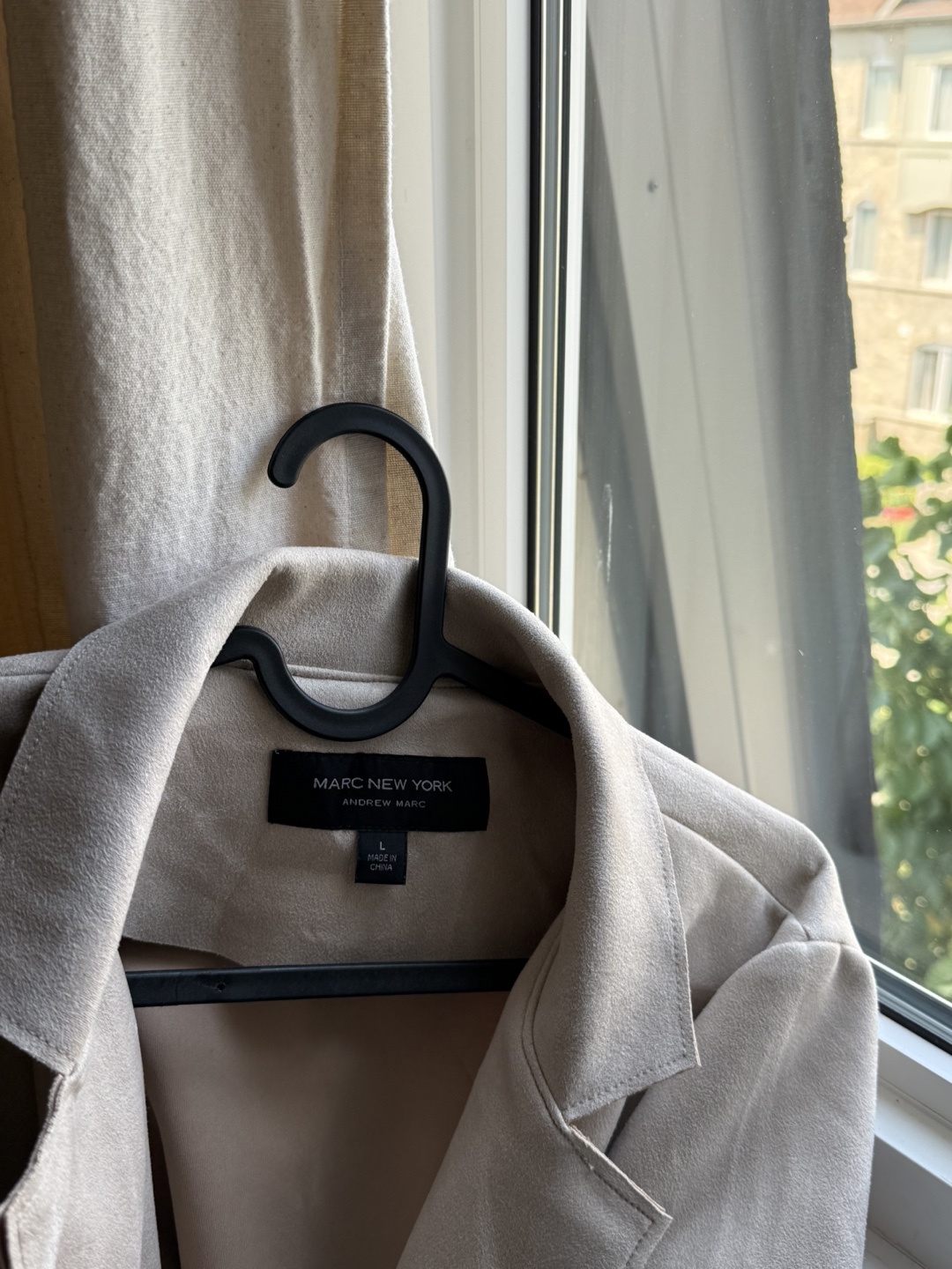 Marc New York Beige Coat - Size L