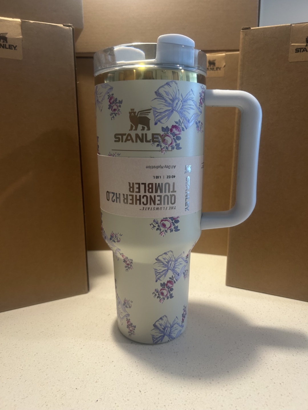 Stanley Quencher H2.0 Tumbler 40oz Floral