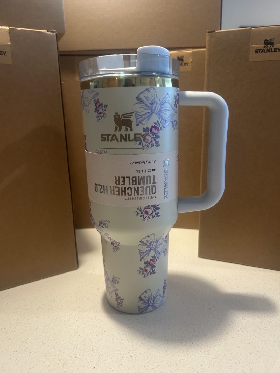 Stanley Quencher H2.0 Tumbler 40oz Floral - photo 2