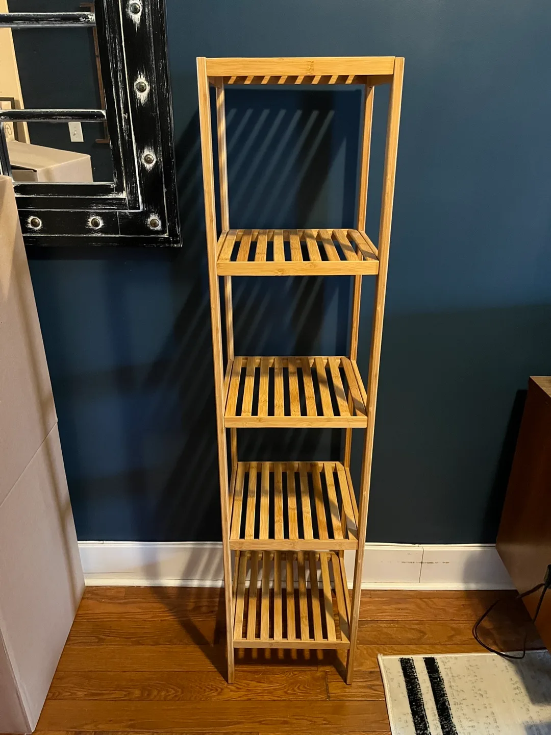 SONGMICS Bamboo 5-Tier Shelf