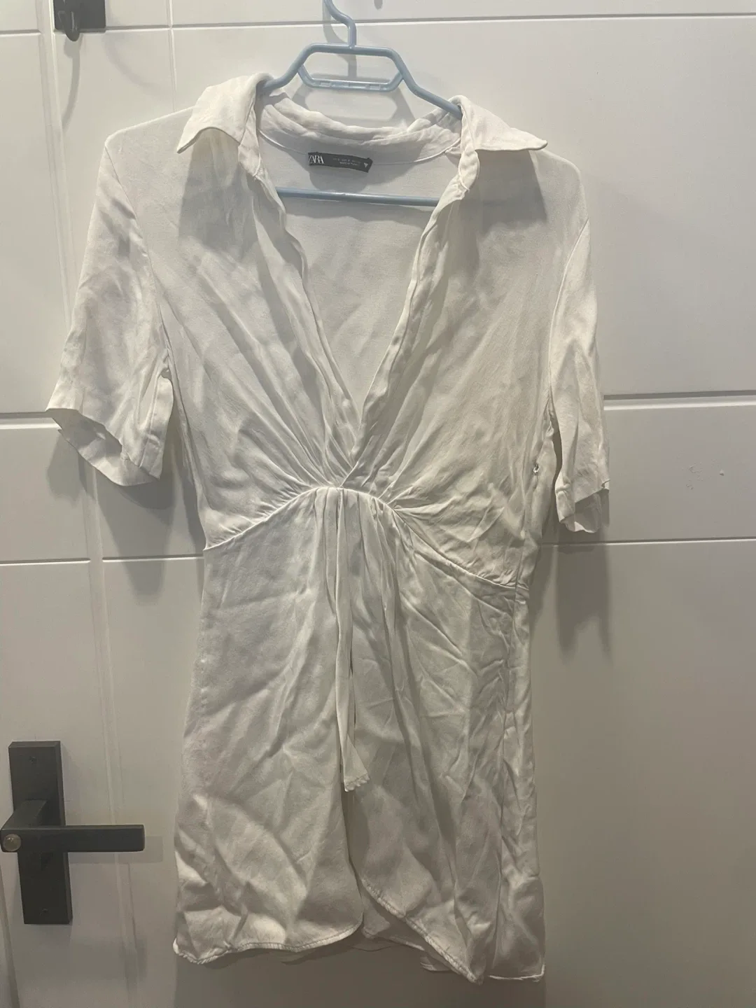 Zara White Dress - Size S thumbnail