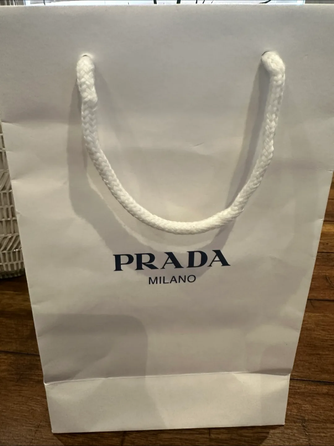 Authentic Prada Black Leather Card Holder with Authenticity Card image indicator(6)