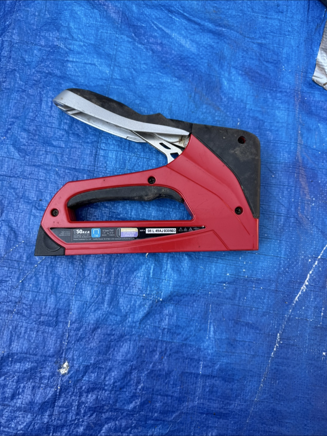 Arrow T50 Red Staple Gun - photo 4