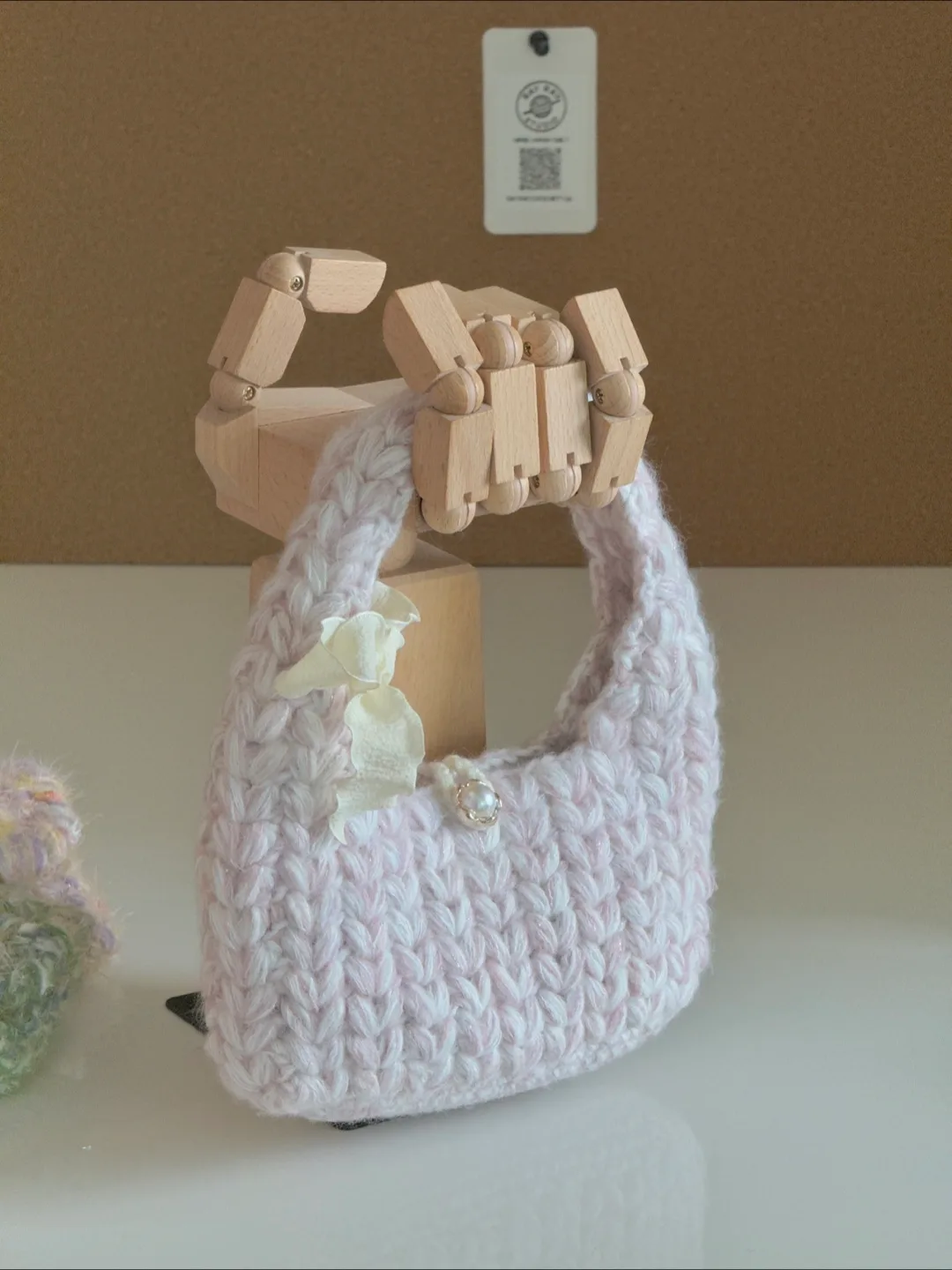 Handmade crochet bag image indicator(4)