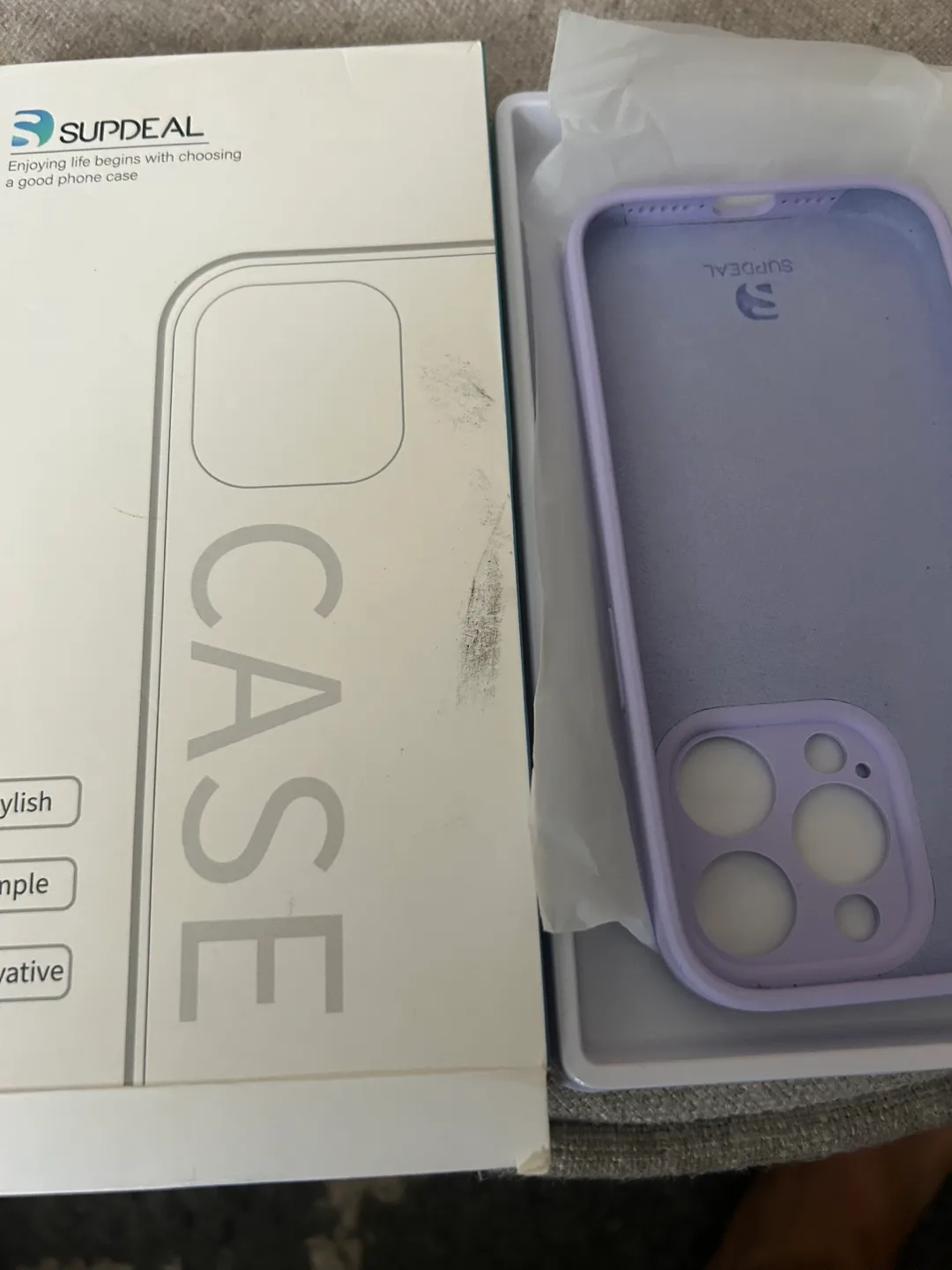 SUPDEAL iPhone 14 Pro Max Case - Lilac thumbnail