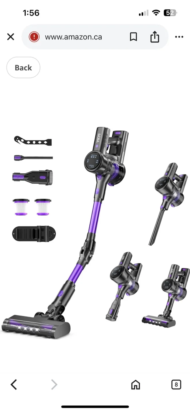 New YKYI V8 Cordless Vacuum Cleaner thumbnail
