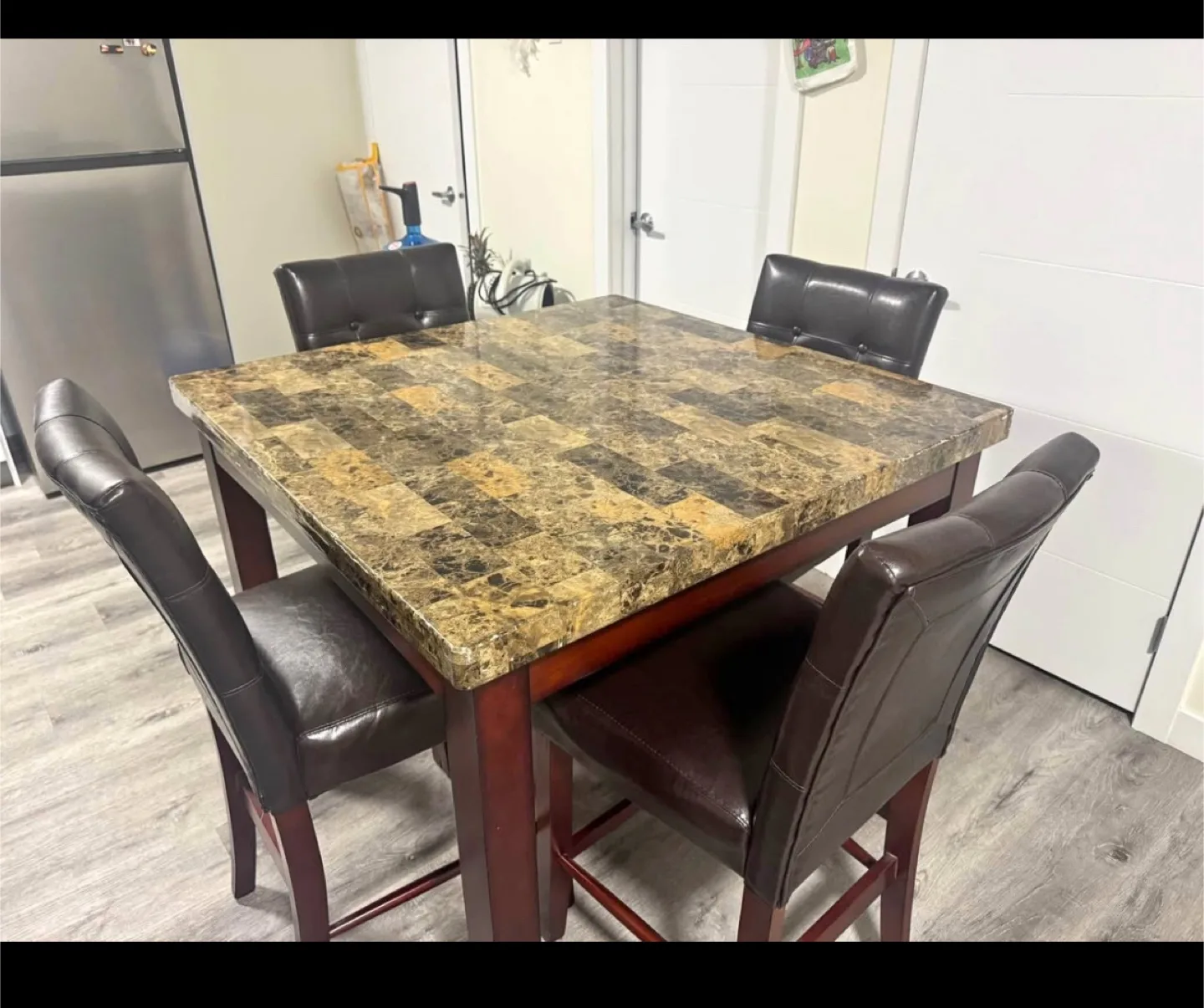 Dining Table Set with 4 Chairs image indicator(2)