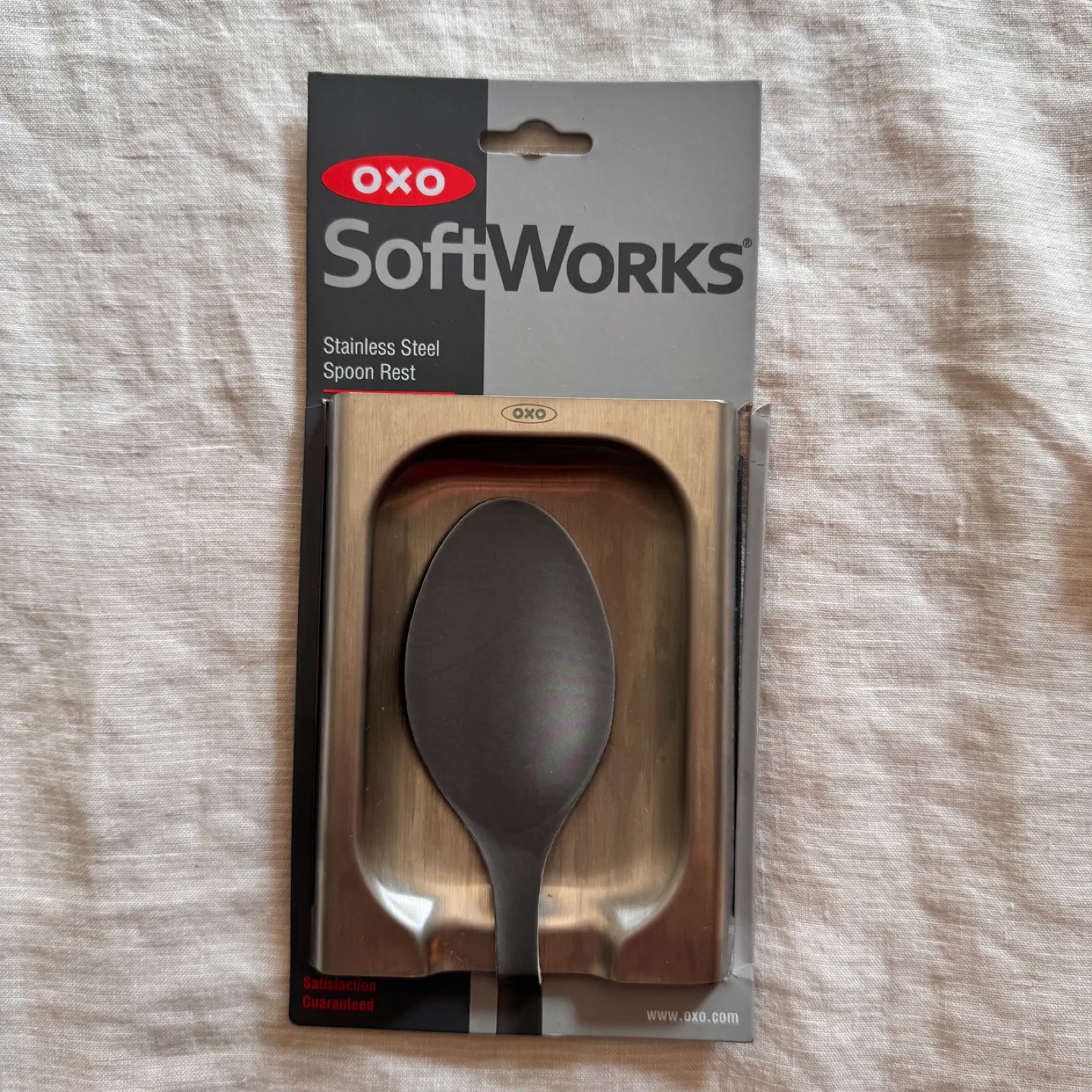 New OXO SoftWorks Stainless Steel Spoon Rest thumbnail